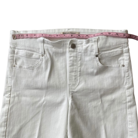 Liverpool Los Angeles The Short 7" Bright White Pull On Shorts 8/29 - Picture 9 of 9